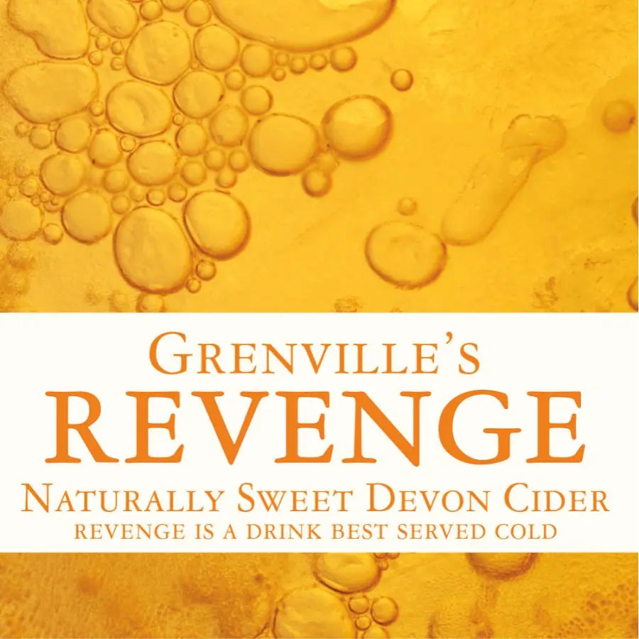 Grenvilles Revenge keeved cider 3 litre - Devon Cider