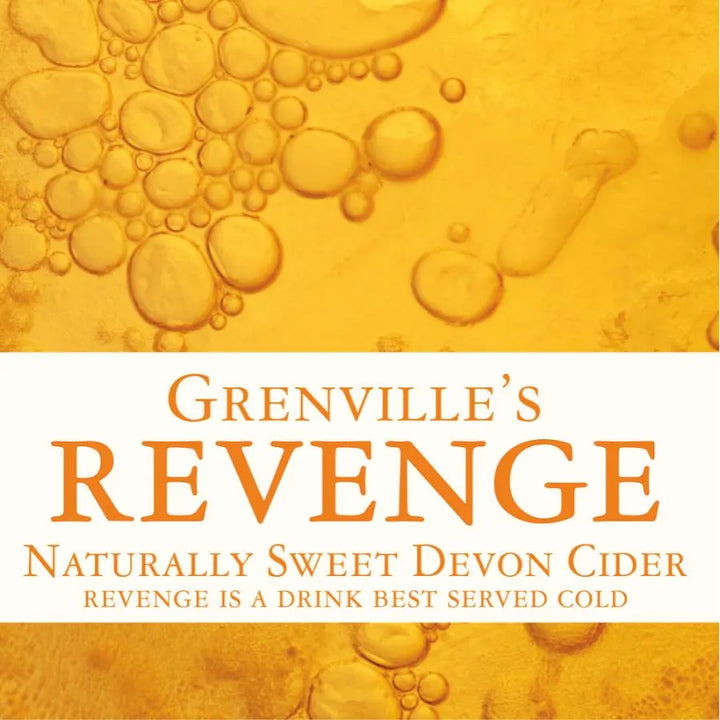 Grenvilles Revenge keeved cider 3 litre - Devon Cider